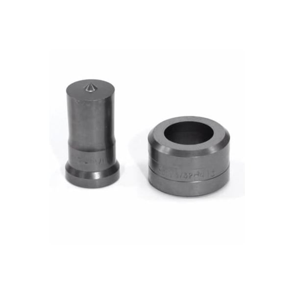 Edwards Punch And Die Set, Round, 1116 In Punch, 1332 In Die Sizes Included, 2 Piece, For Use With PD1-1/16 - main